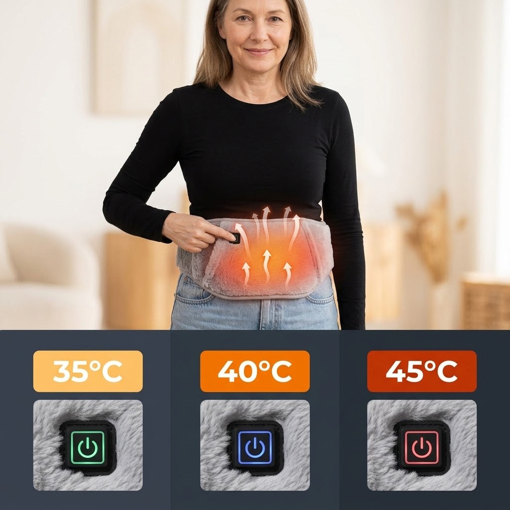 USB Heated Waist Belt & Hand Warmer – detail view 3