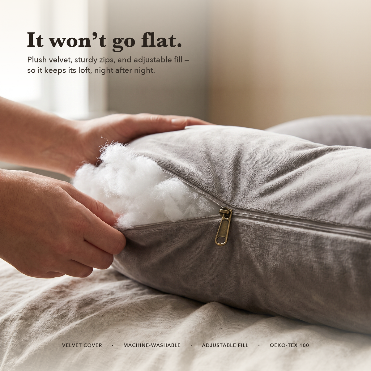 Full-Length Pregnancy Body Pillow – product view 4