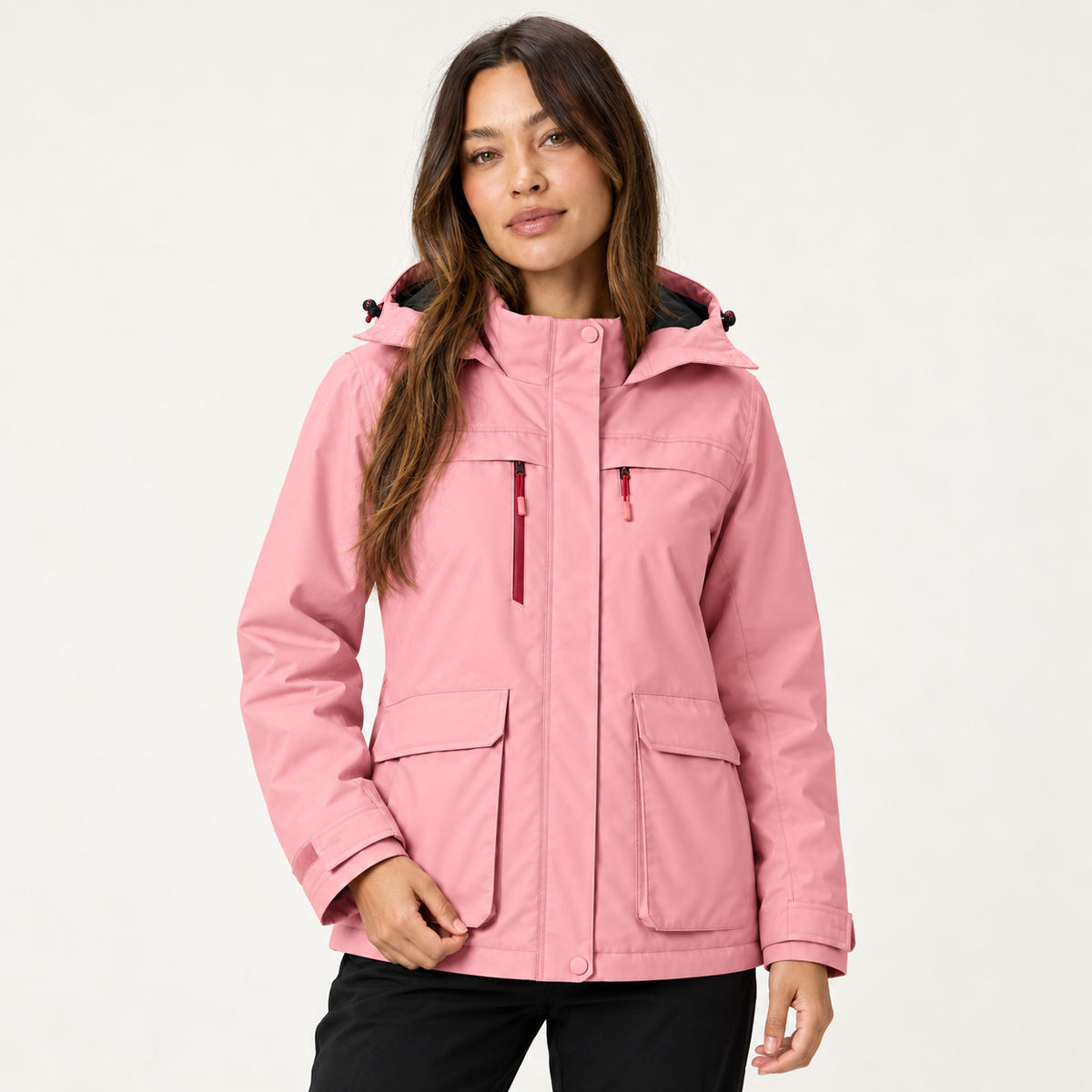Women’s Heated Hooded Jacket – 10,000mAh Power Bank Included