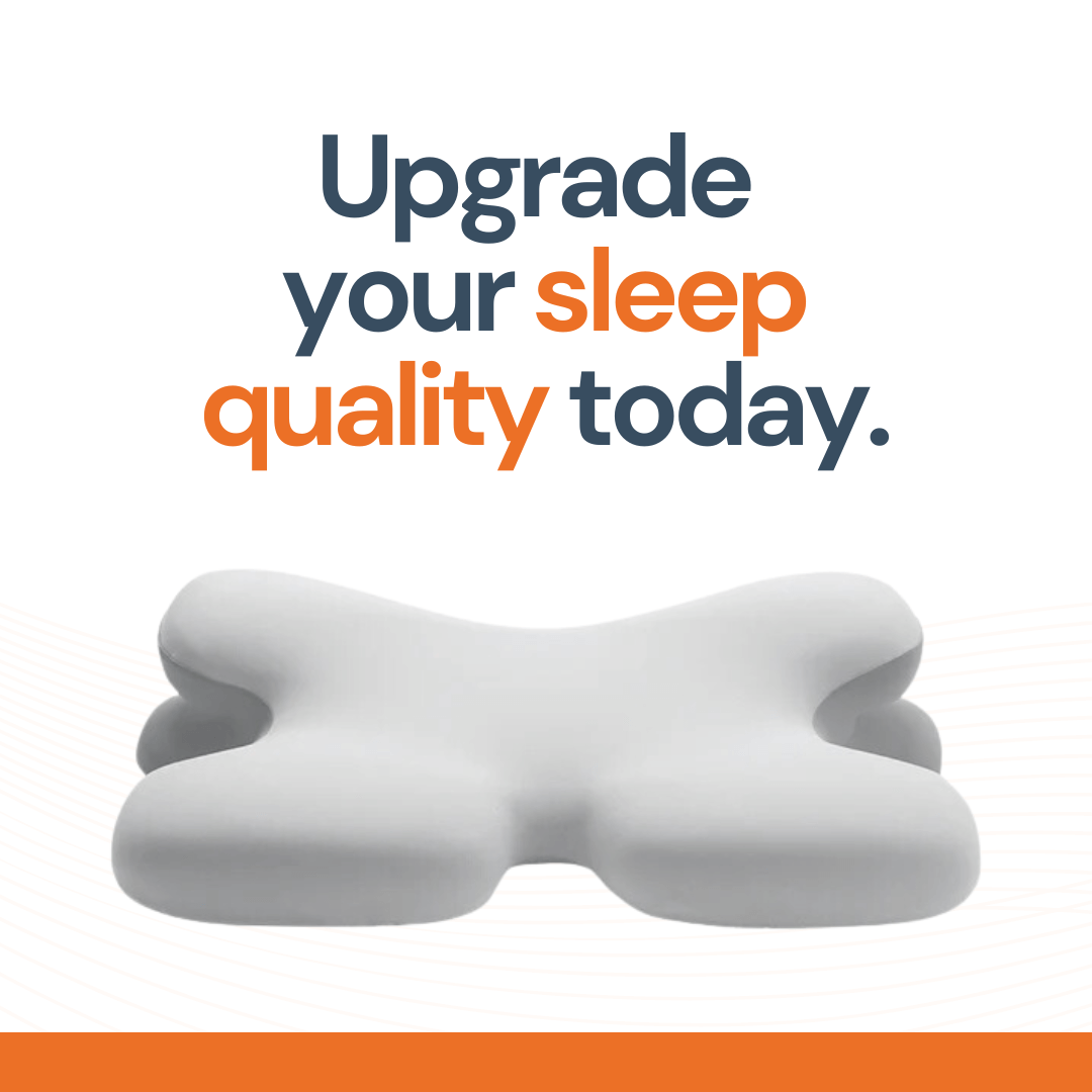 Contoured Memory Foam Neck Pillow – product view