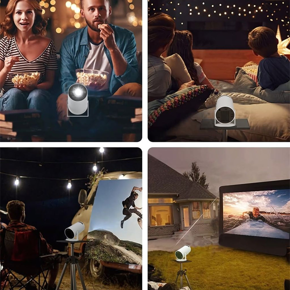 Portable Mini Projector with Wi-Fi and Bluetooth — product view