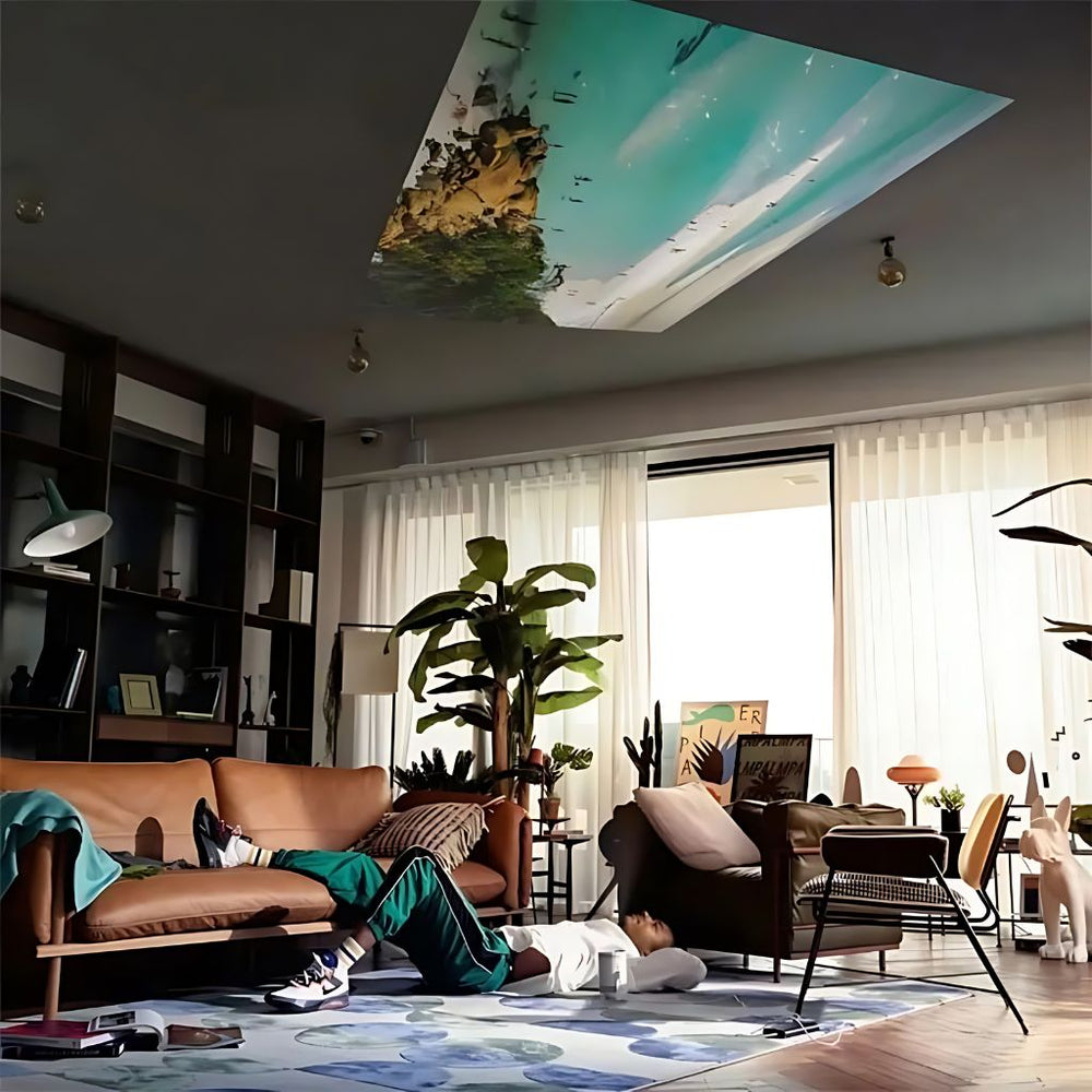 Portable Mini Projector with Wi-Fi and Bluetooth — product view
