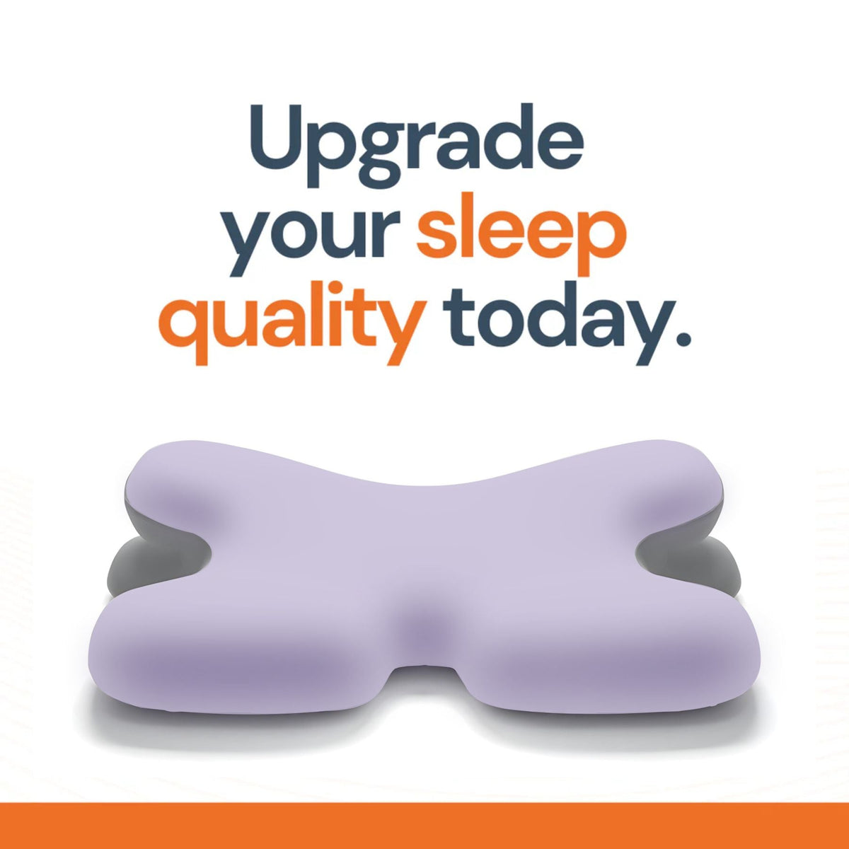 Contoured Memory Foam Neck Pillow – product view