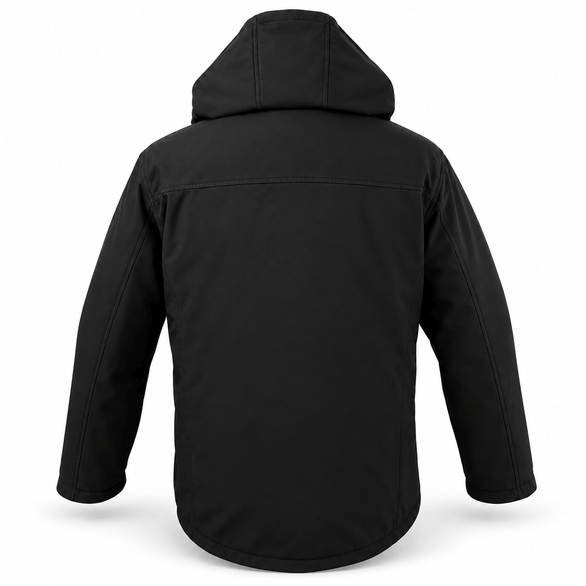 Men’s Heated Hooded Jacket – 5 Heating Zones & 3 Heat Settings
