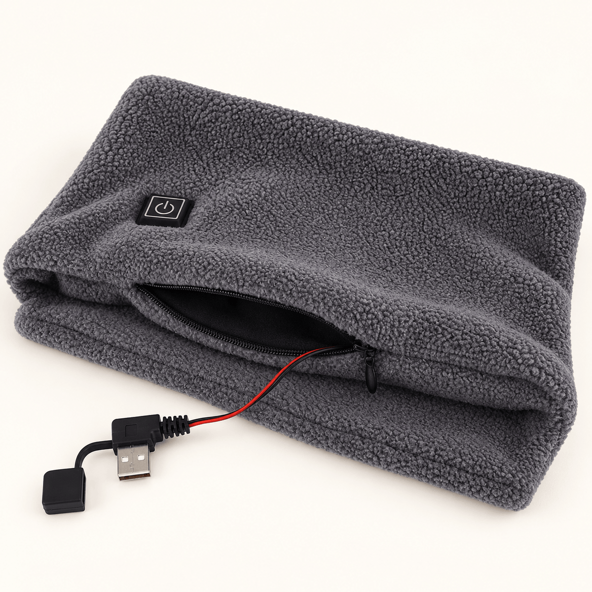 Men’s & Women’s Heated Neck Warmer – USB Heating with 3 Heat Settings