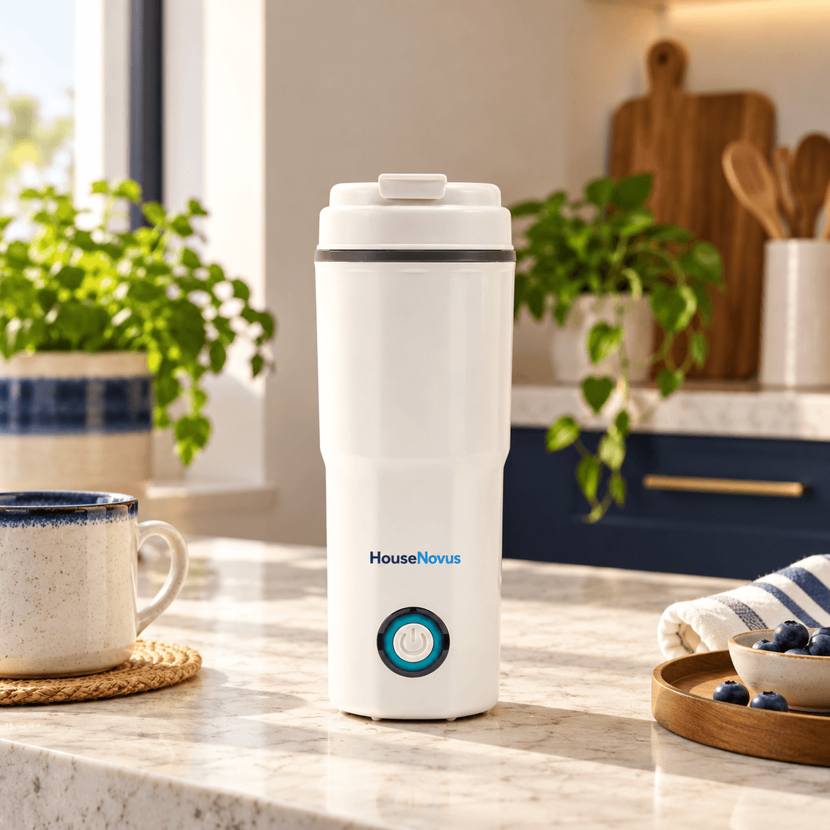 Portable Electric Travel Kettle 600ml – Compact Water Boiler | HouseNovus