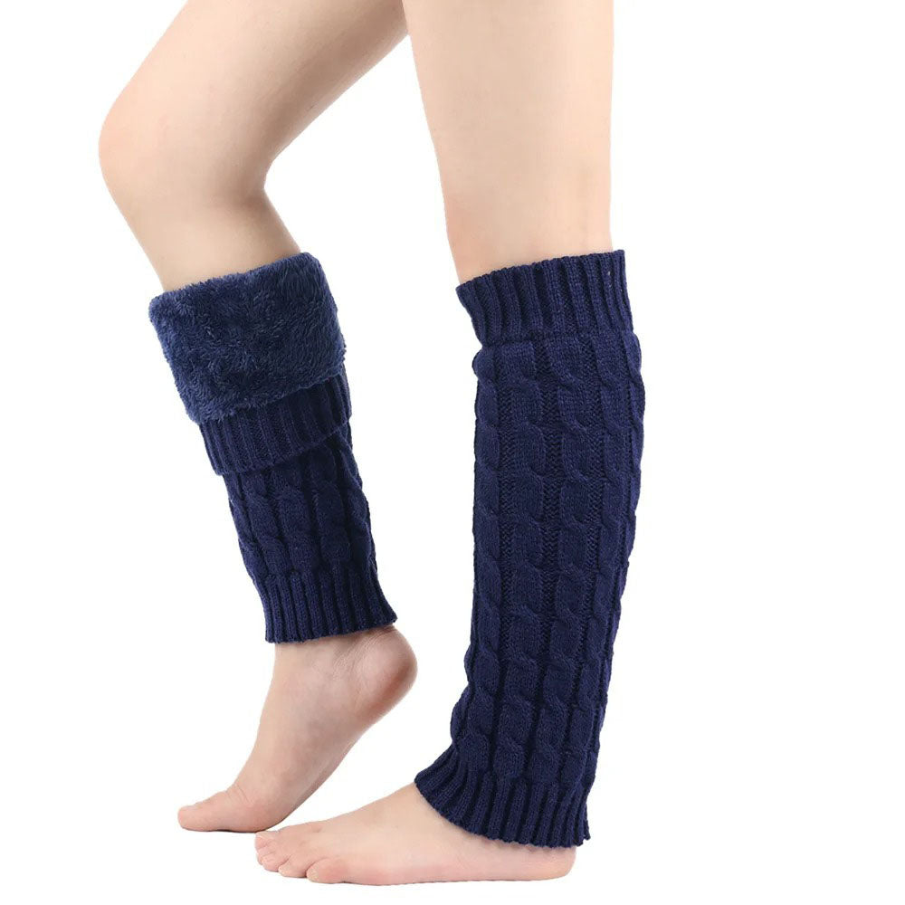 Fleece-Lined Thermal Leg Warmers – product view 5