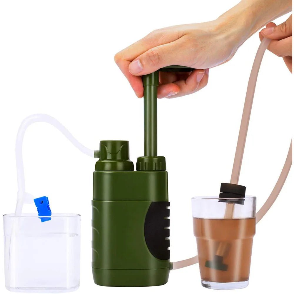 Portable Hand-Pump Water Filtration System – product view