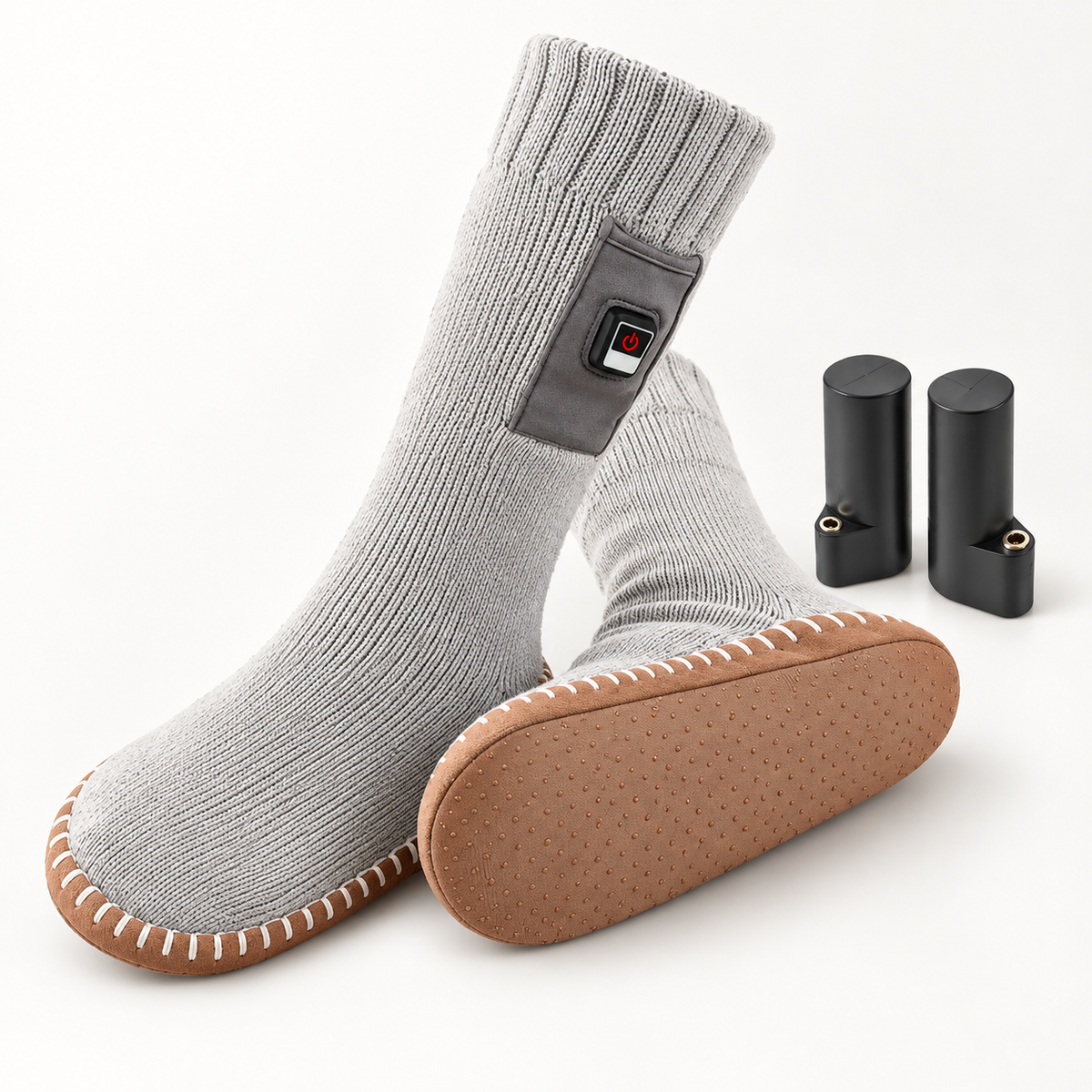Rechargeable Heated Slipper Socks – detail view 4