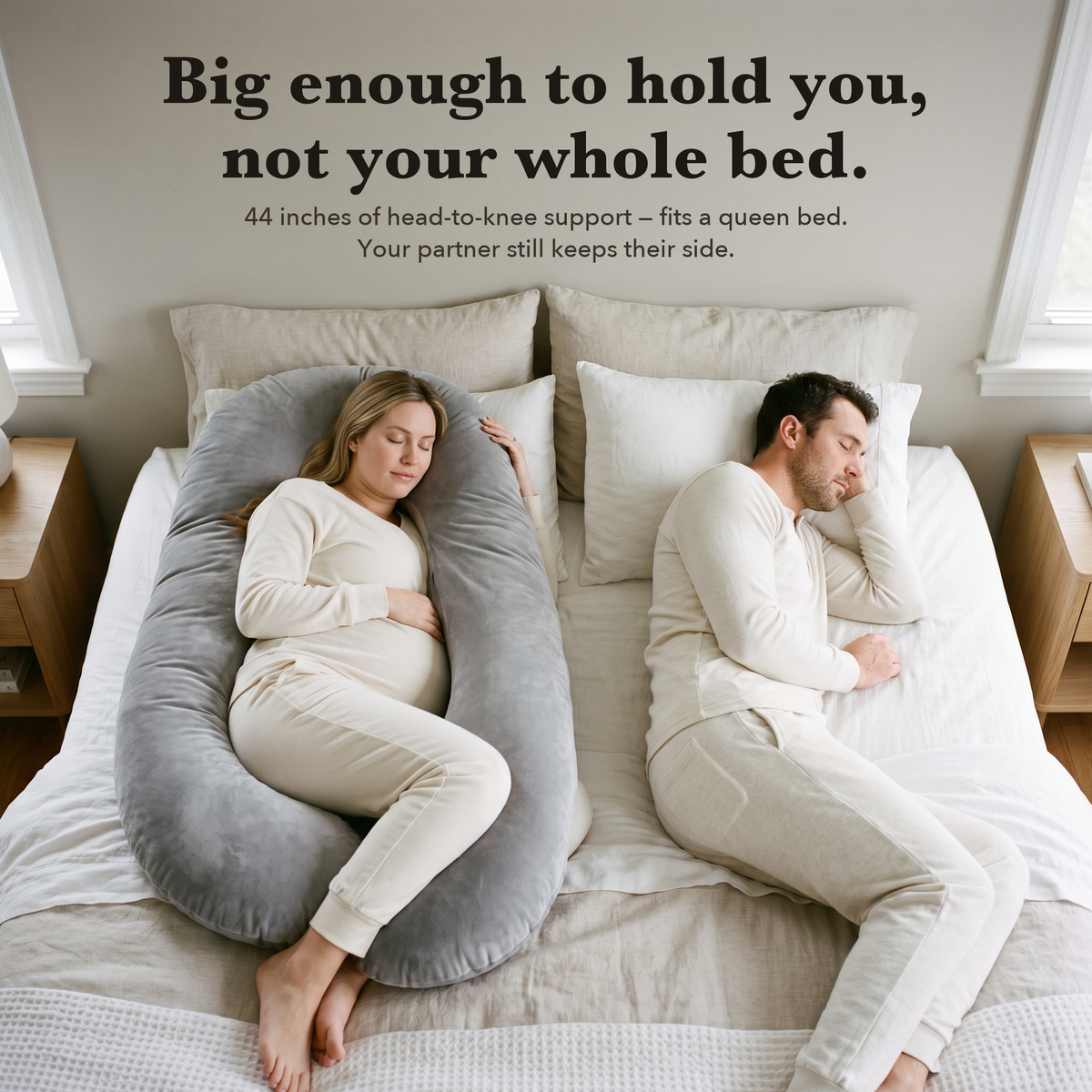 Full-Length Pregnancy Body Pillow – product view 