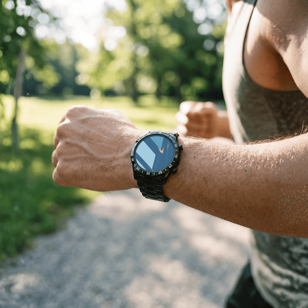 4G Smartwatch with GPS and Activity Tracking – product view 