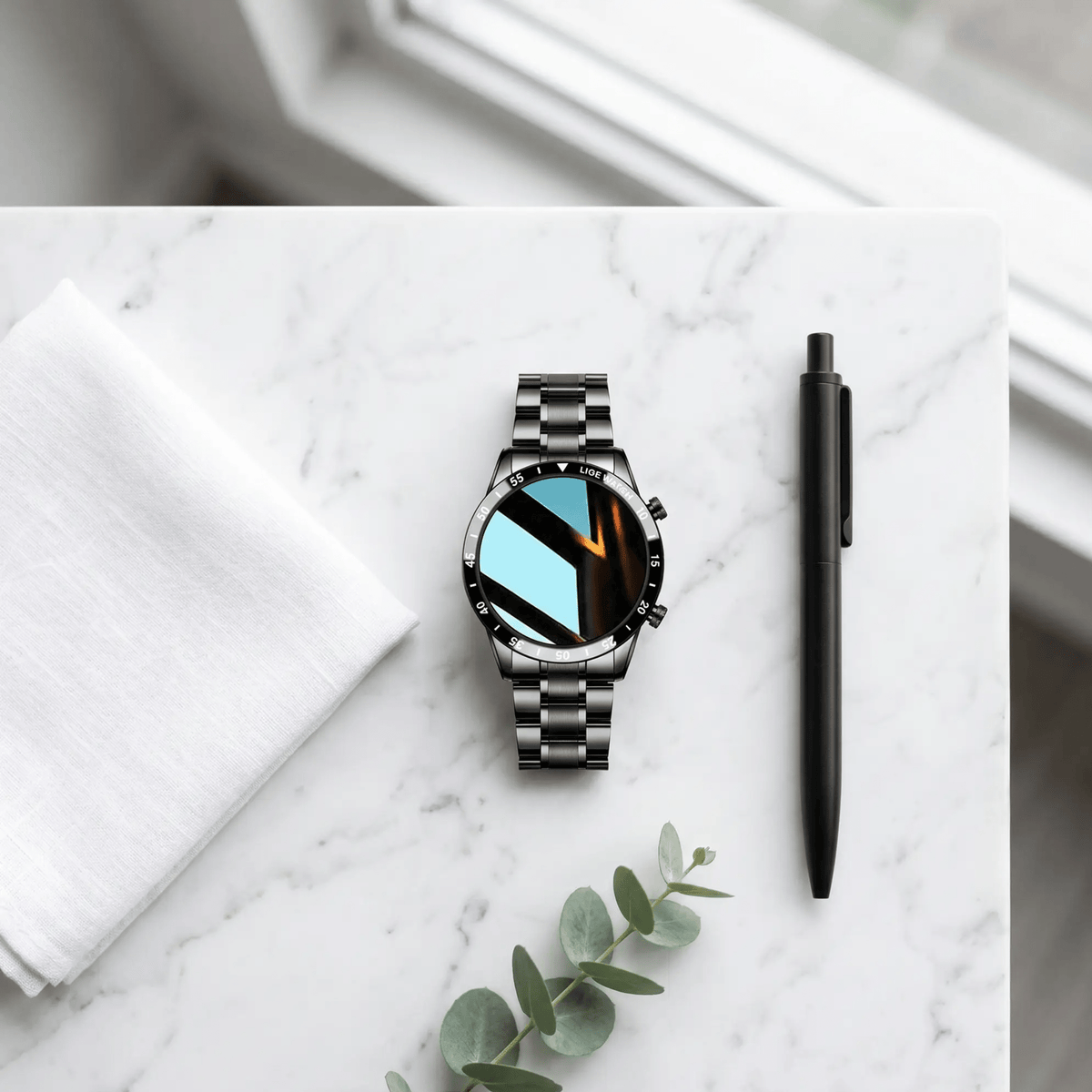 4G Smartwatch with GPS and Activity Tracking – product view 