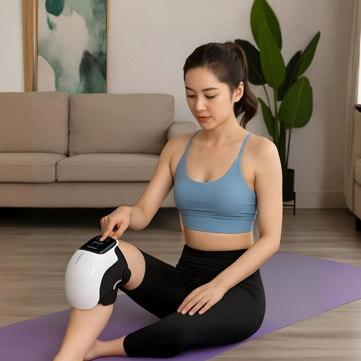 Knee Massager with Heat and Vibration — product view