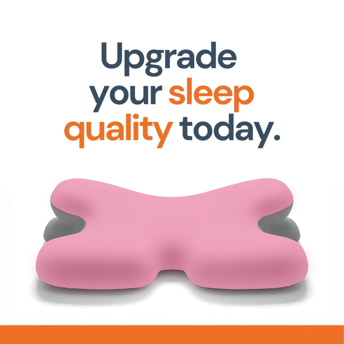 Contoured Memory Foam Neck Pillow – product view 