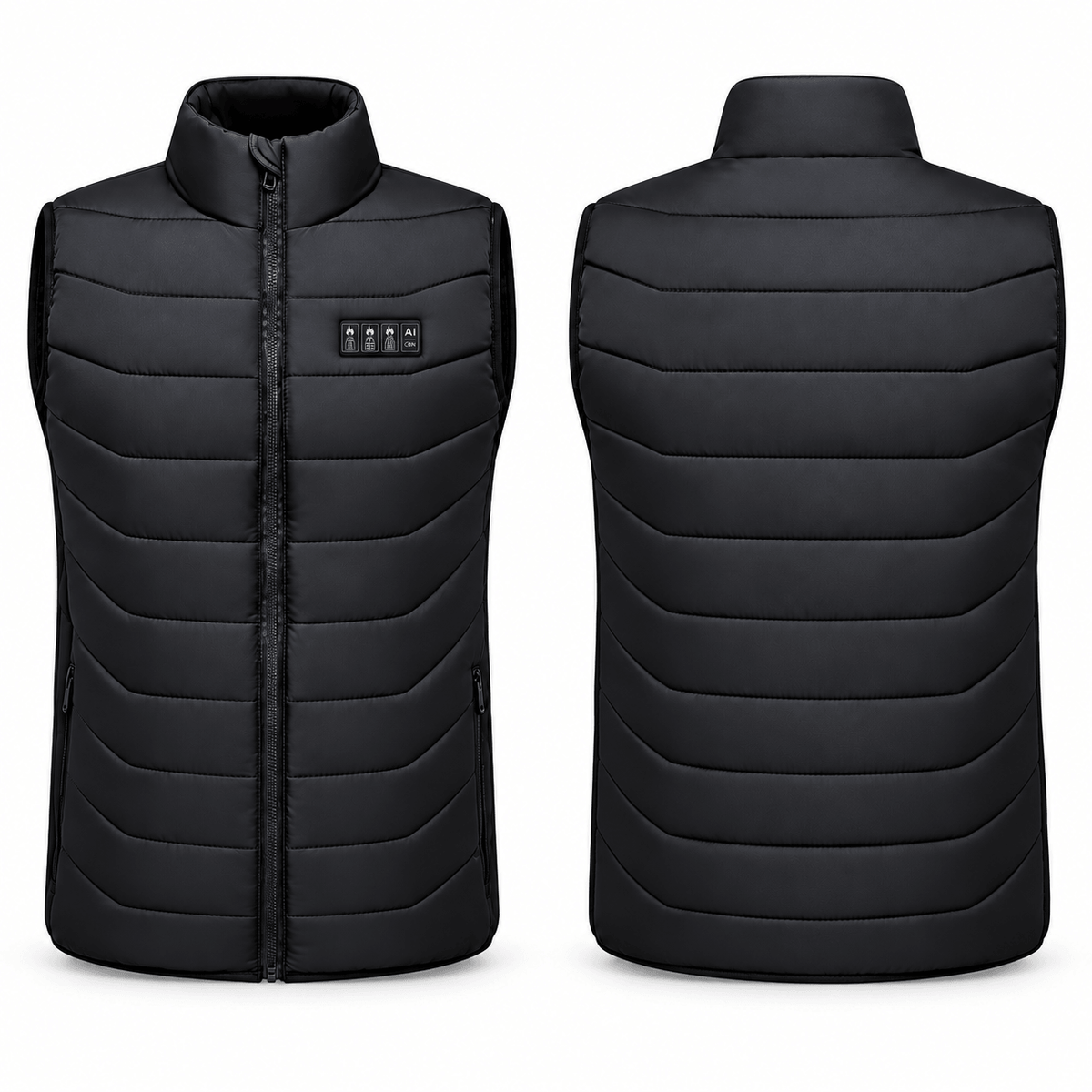 Unisex Heated Gilet – USB Body Warmer with 10,000mAh Power Bank