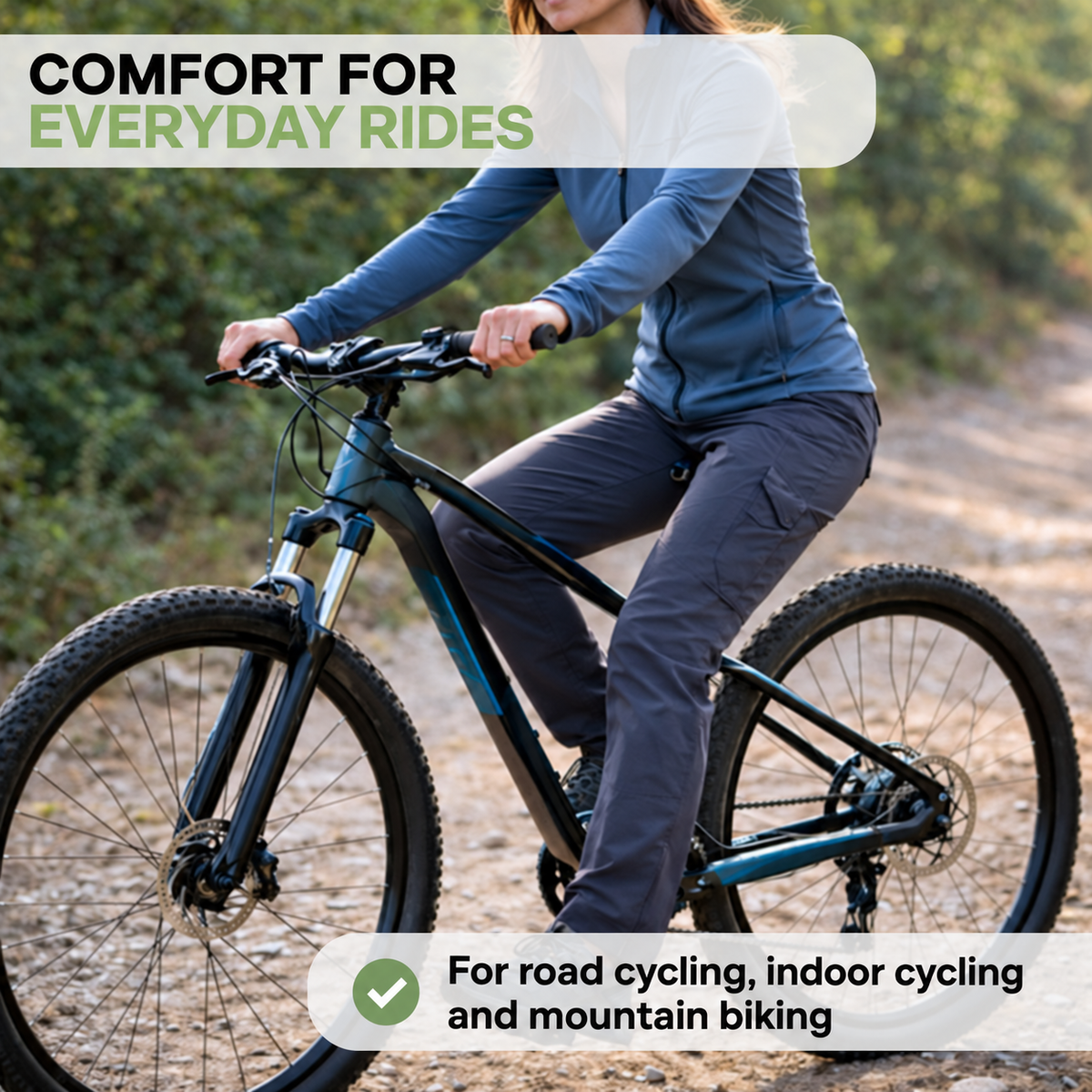 Women’s Padded Cycling Underwear – 4D Gel Pad – product features