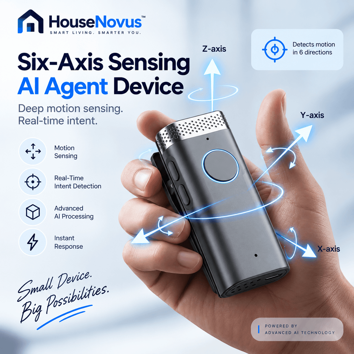 HouseNovus AI Voice Recorder