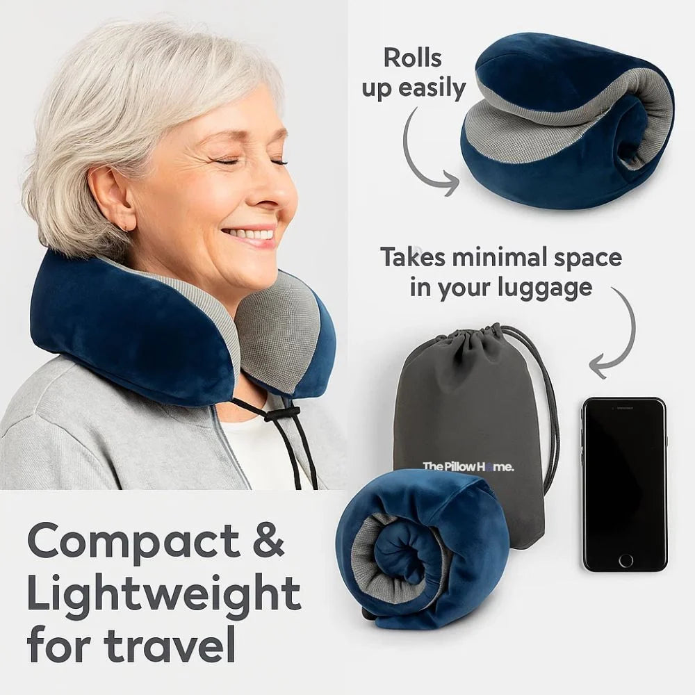 Memory Foam Travel Pillow – product view 3