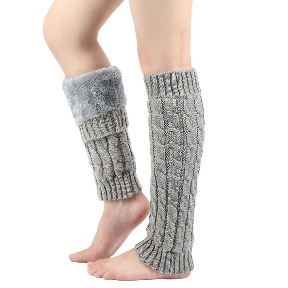 Fleece-Lined Thermal Leg Warmers – product view 2