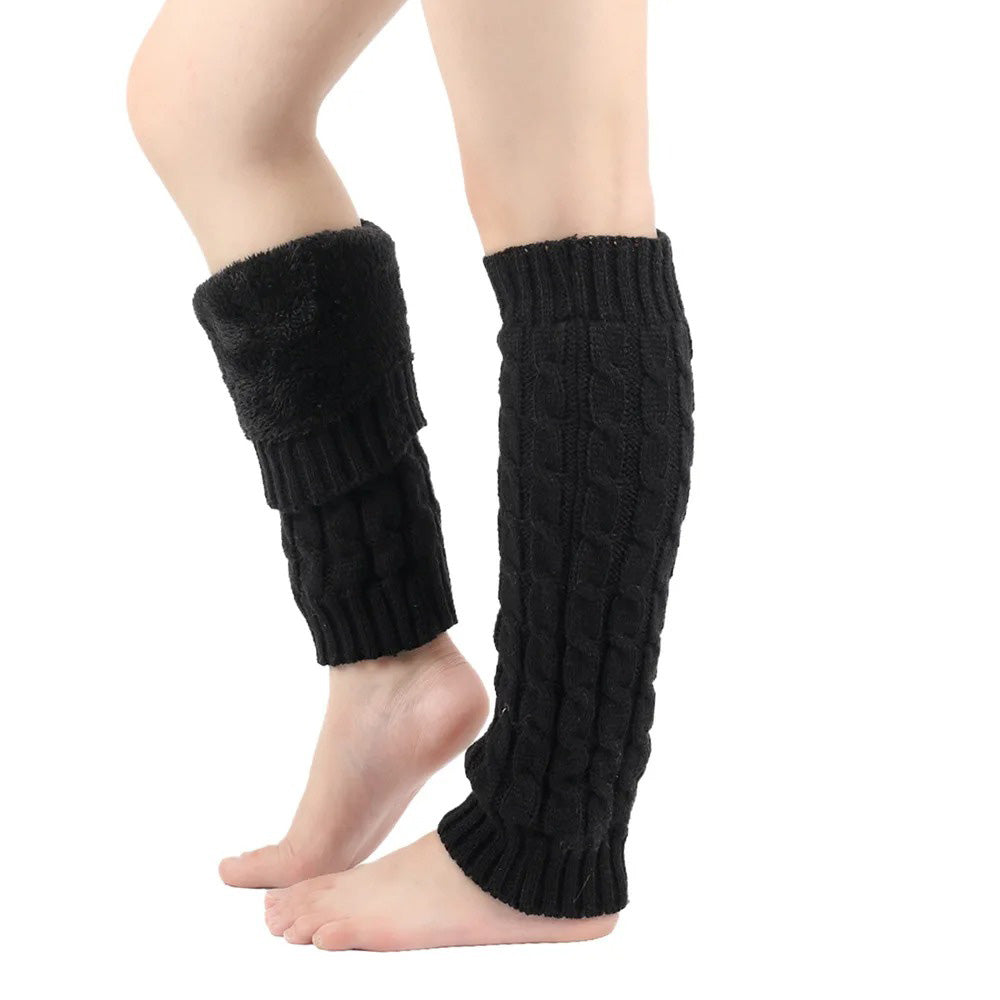 Fleece-Lined Thermal Leg Warmers – product view 6