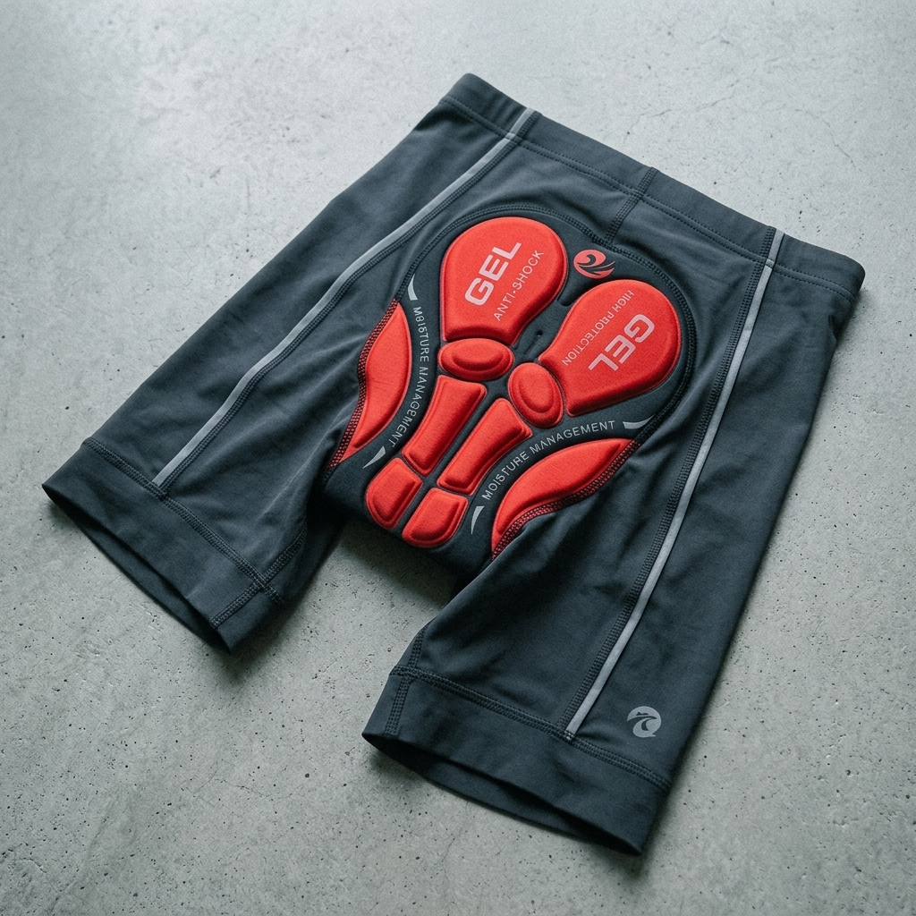 Men’s Padded Cycling Shorts — product view