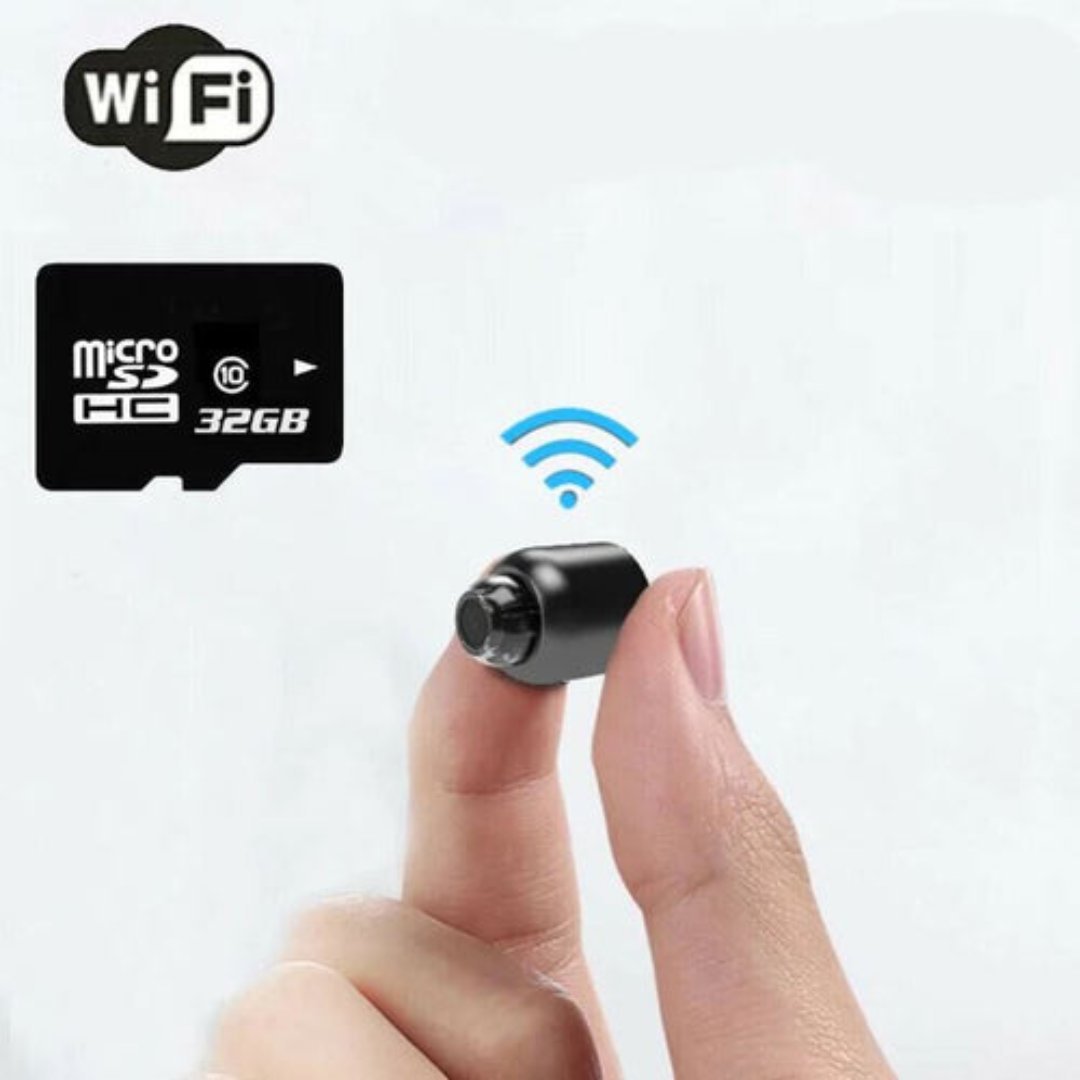 Compact Wi-Fi Home Camera with Night Vision – product view 