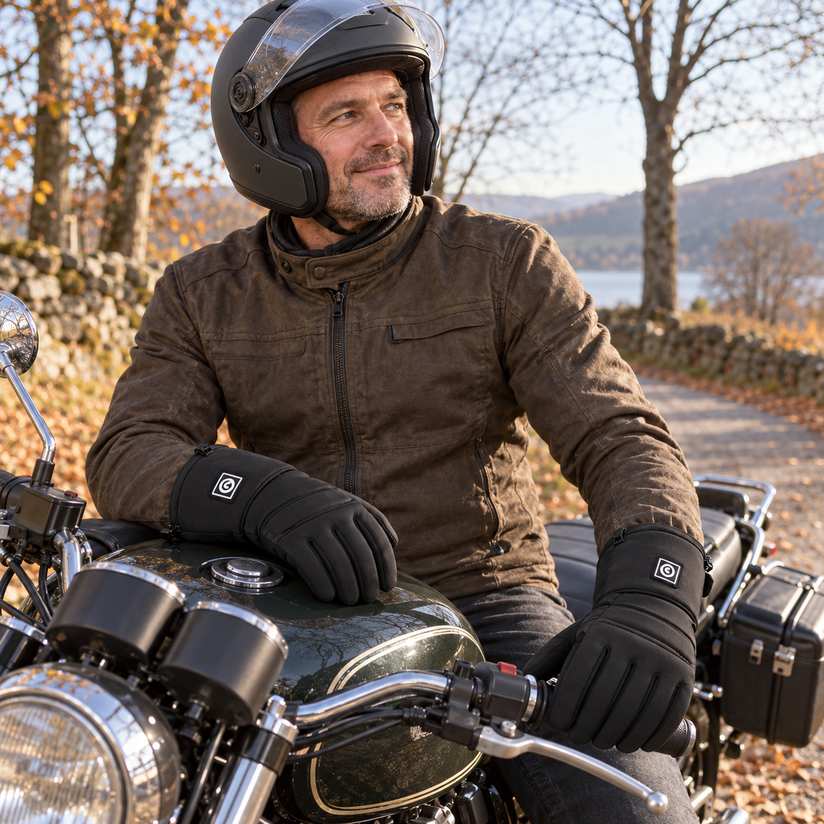 Rechargeable Heated Winter Gloves – 3 Heat Settings & Batteries Included