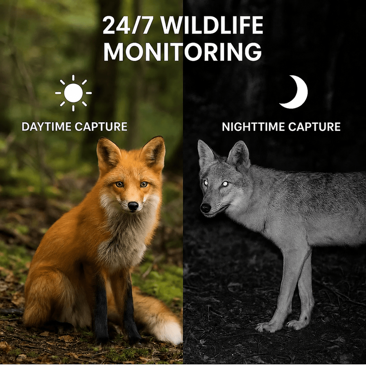 Wildlife Trail Camera with Infrared Night Vision – product view 