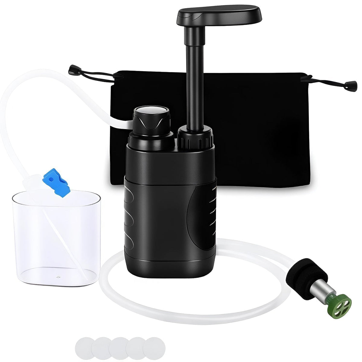 Portable Hand-Pump Water Filtration System – product view 