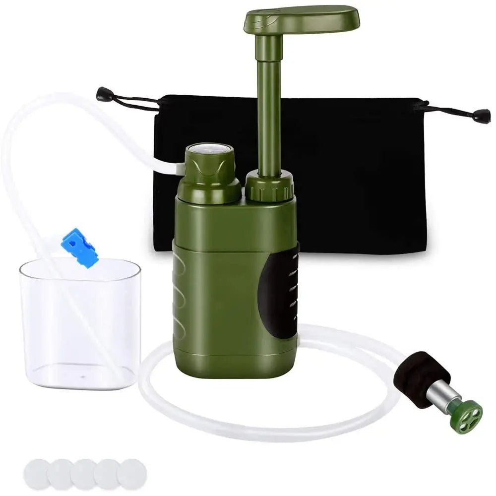 Portable Hand-Pump Water Filtration System – product view 1