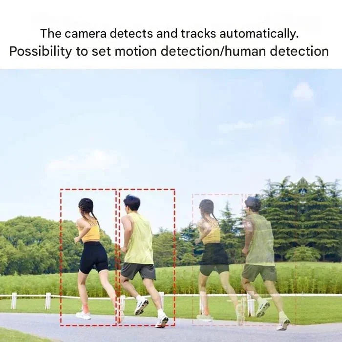 Solar-Powered Dual-Lens Outdoor Security Camera – product view 